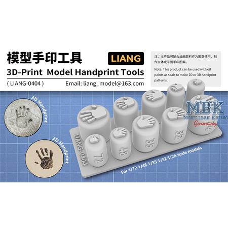 3D-print Model Handprint Tools