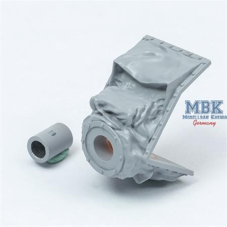 ZTQ15 Light Tank Mantlet Canvas Cover