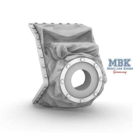 ZTQ15 Light Tank Mantlet Canvas Cover