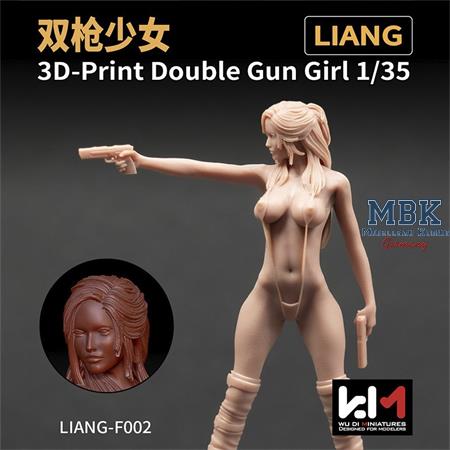 3D-Print Double Gun Girl