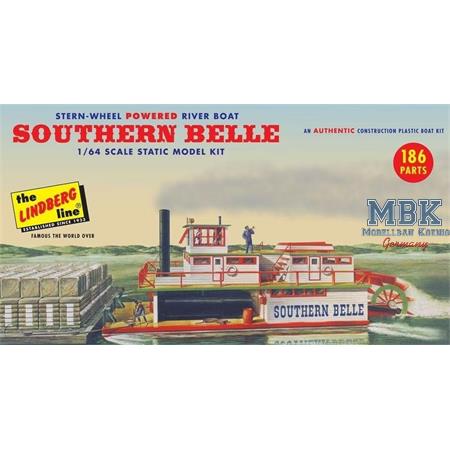 Stern-Wheel Pow. River Boat Southern Belle (1:64)