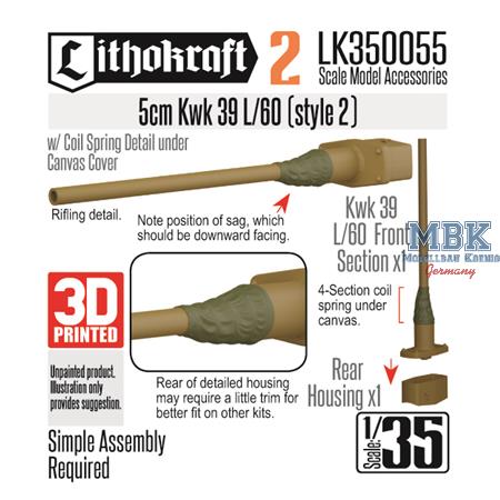 5cm Kwk 39 L/60 w/ Canvas & 5 sec Coil Spring #2