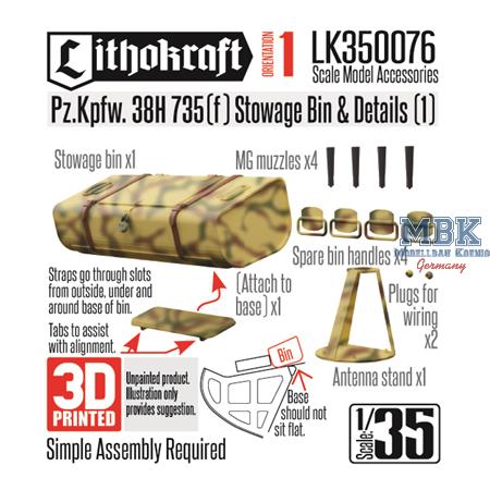 Pz.Kpfw. 38H 735(f) Stowage Bin & Details (1)