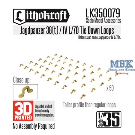 Jagdpanzer 38(t) / IV L/70 Tie Down Loops