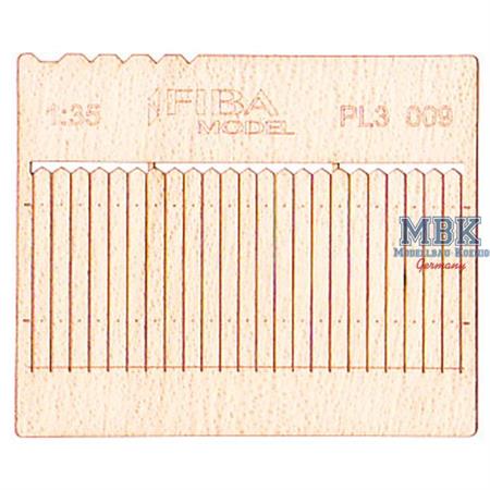 Holzzaun / Wooden fence Type 9   1/35