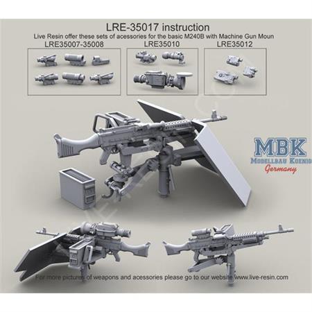 M240B Military System Group Inc. H24-6 MG Mount