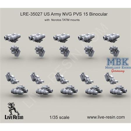 US Army NVG PVS Binocular w/ mount