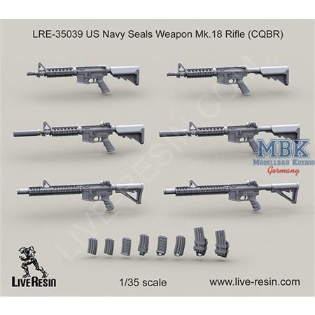US Navy Seals Weapon Mk.18 Rifle (CQBR)