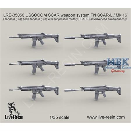 FN SCAR-L / Mk. 16  (5,56x45mm) standard