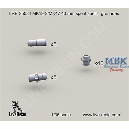 MK19-3/MK47 40 mm grenades & shells