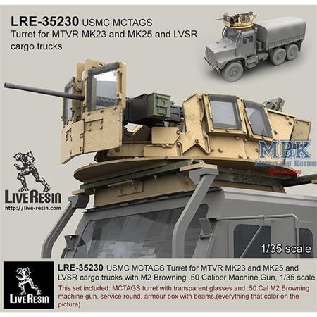 Turret for MTVR MK23 + MK25 and LVSR cargo trucks