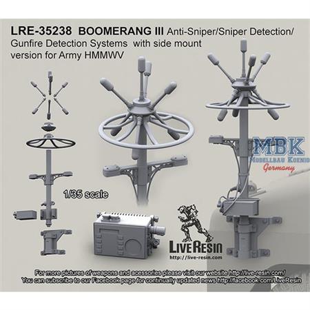 BOOMERANG III side mount version for Army HMMWV