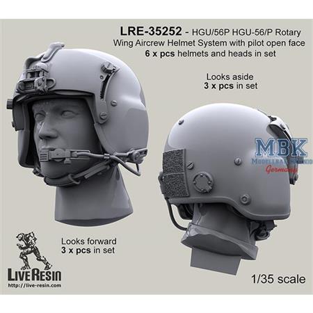 HGU/56P HGU-56/P Rotary Wing Aircrew Helmet System