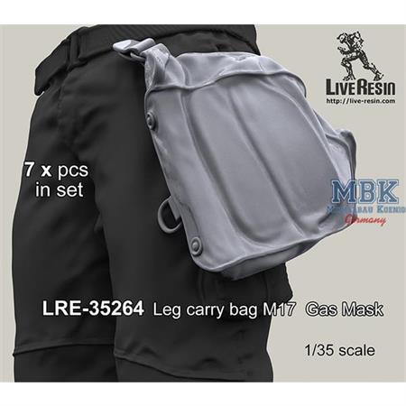 M17 GasMask leg carry bag