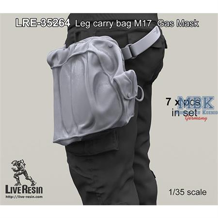 M17 GasMask leg carry bag