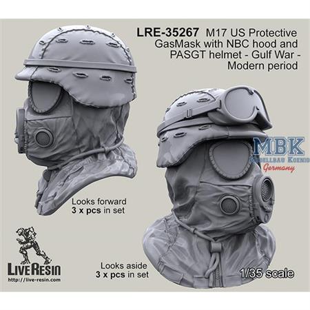 M17 US Protective GasMask PASGT helmet NBC
