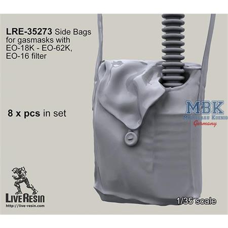 Empty Side Bags  gasmasks for EO-18K EO-62K EO-16