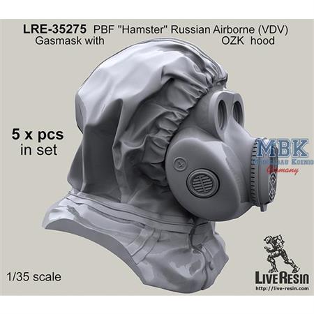 PBF Hamster Russian Airborne (VDV) Gasmask w/ hood