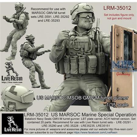 US MARSOC / Navy Seals GMV-M turret gunner