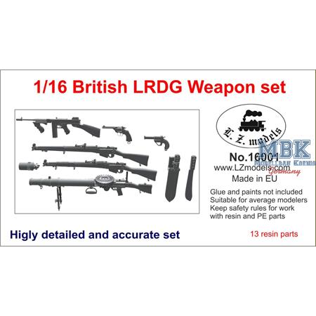 British LRDG Weapon set