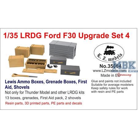 Ford F30 LRDG Upgrade set 4 Ammo Accessories