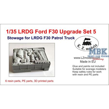 Ford F30 LRDG Upgrade set 5 Full load Patrol Truck