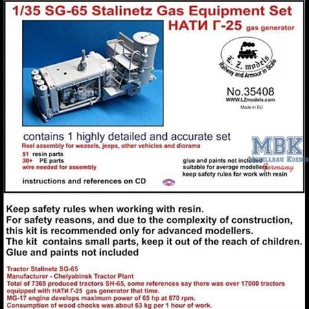 S-65 Stalinetz Gas Generator Set