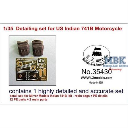 detailset Indian 741B motorcycle