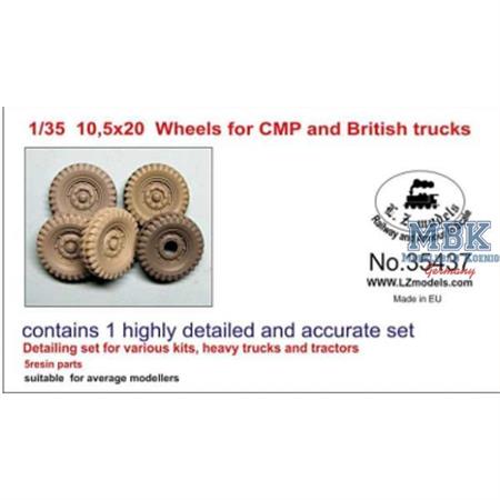 CMP/British Trucks wheels 10,5x20