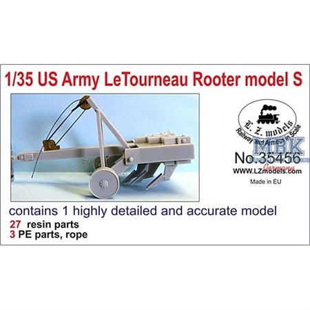 US Army LeTourneau Rooter Model S