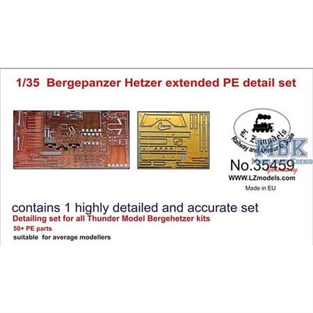Bergepanzer Hetzer Extended PE detail Set