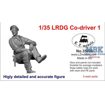 LRDG Crew Sitting Man