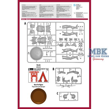 Spartan Hoplite V Century b.c.