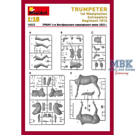Trumpeter 1st Westphalian Cuirassier Regiment 1813