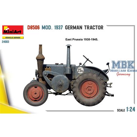 German Tractor D8506 Mod. 1937