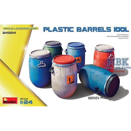 Plastic Barrels 100L