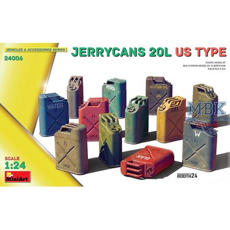 Jerrycans 20L US Type