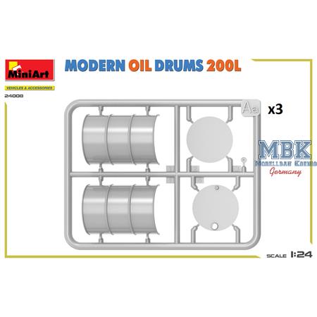 Modern Oil Drums 200L