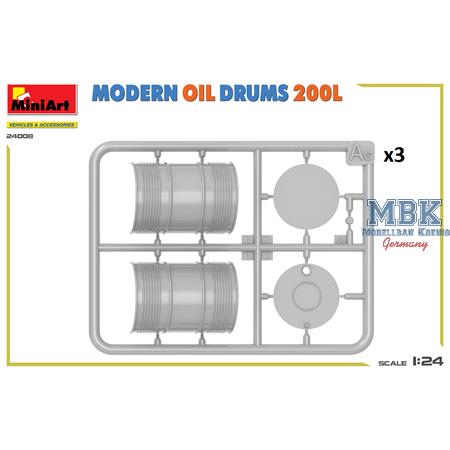 Modern Oil Drums 200L