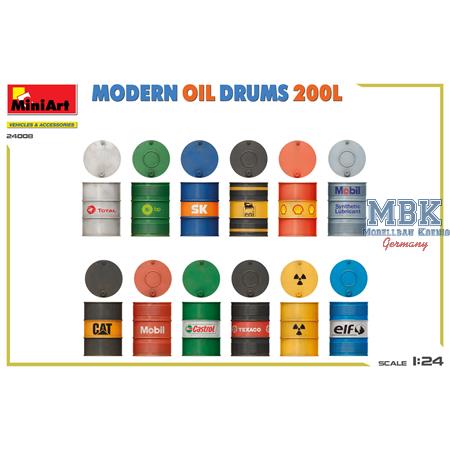 Modern Oil Drums 200L