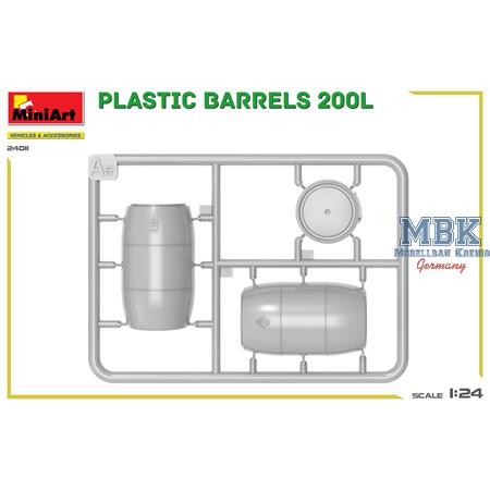 Plastic Barrels 200L