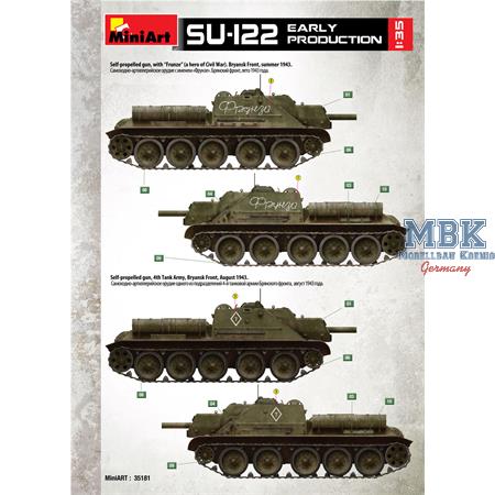 SU-122 Early Production