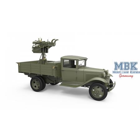 Soviet 1.5t truck w/M-4 Maxim AA MG