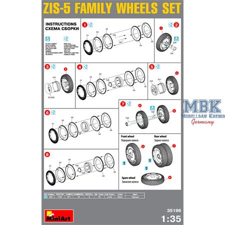 ZIS-5 Family wheels set