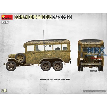German Command Bus GAZ-05-193