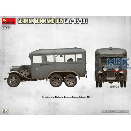 German Command Bus GAZ-05-193