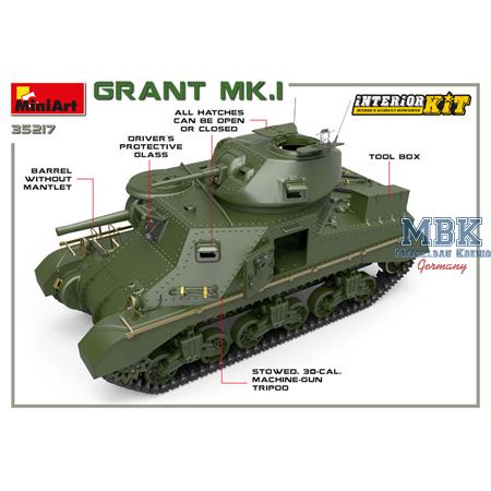 Grant Mk. I (Interior Kit)