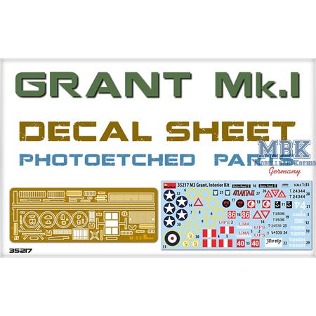 Grant Mk. I (Interior Kit)