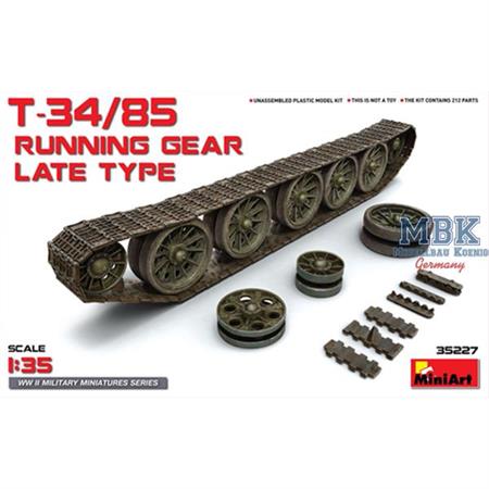 T-34/85 Running Gear. Late Type