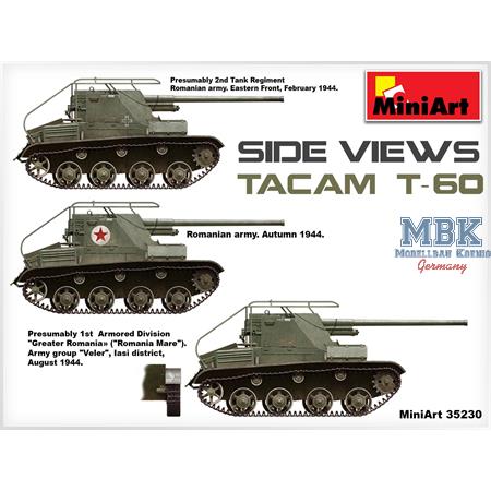 TACAM T-60 Romanian Tank Destroyer (Interior Kit)